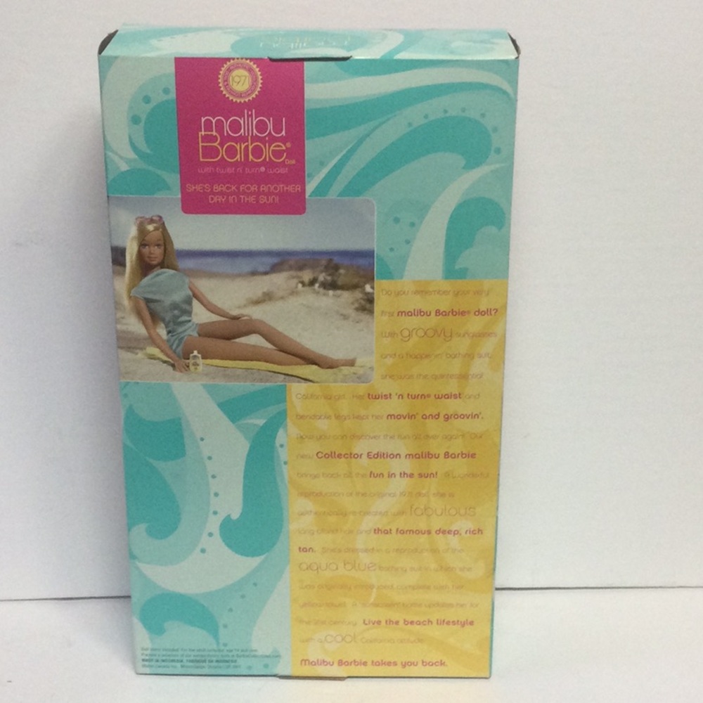 MALIBU Barbie1971 Collector Edition Twist N' Turn Waist 2001 Barbie Collectibles - Picture 2 of 3